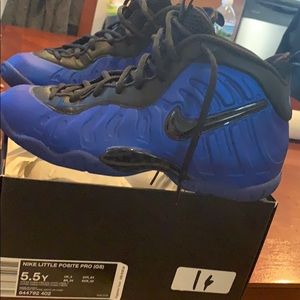 NIKE FOAMPOSITE PRO HYPER COBALT 5.5